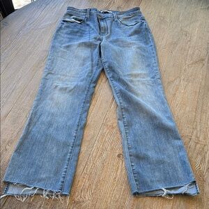 Whetherly Jeans Savannah High Rise Kick Flare Women's Blue Jeans 31